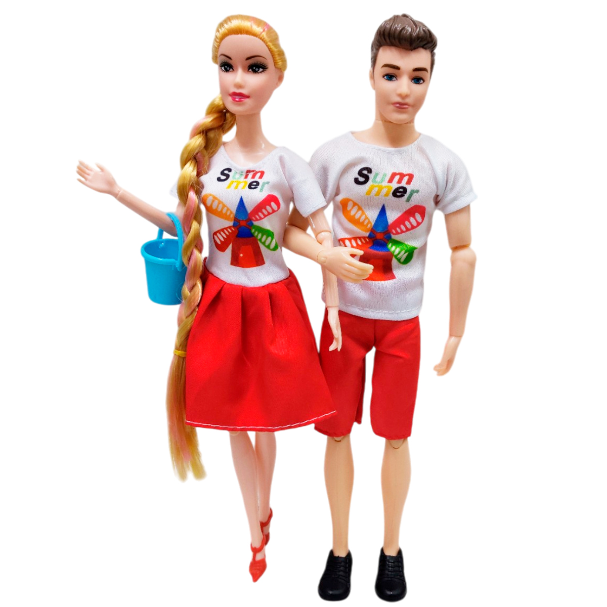 Miniatura 3 de Muñecas Pareja Playera FQ115K4